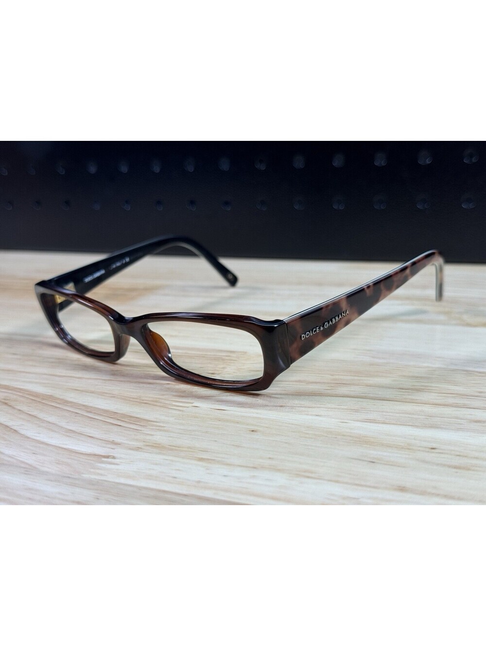 Dolce & Gabbana Eyeglasses DG 3085 1830 Dark Brown/Leopard Italy 51[]16 135
